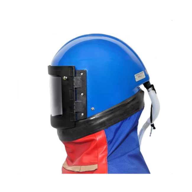 Straalhelm ReS4-[VEGA] met pelerine