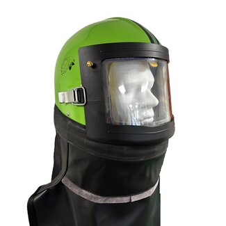 Resin Straalhelm ReS4-[VEGA] - GROEN