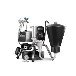 TriTech ELEKTRISCHE AIRLESSPOMP TRITECH-T5-HOPPER SPRAYPACK
