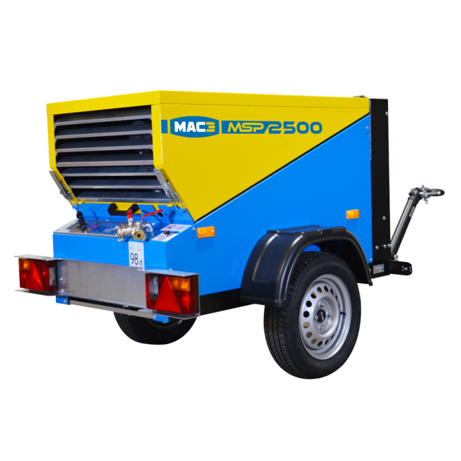 SCHROEFCOMPRESSOR MSP2500 | 2,5 m³/min. | Standaard uitvoering