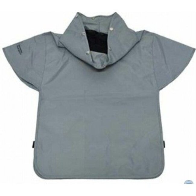 NYLON PELERINE MET BINNENKRAAG