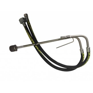 PROFI-PRODUCT AANZUIGSYSTEEM | STAINLESS STEEL | RECHT | M36x2
