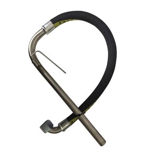 AANZUIGSLANGEN | STAINLESS STEEL | 90° | M36x2