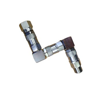 PROFI-PRODUCT 3-VOUDIGE DRAAIKOPPELING | HD | MALE x FEMALE