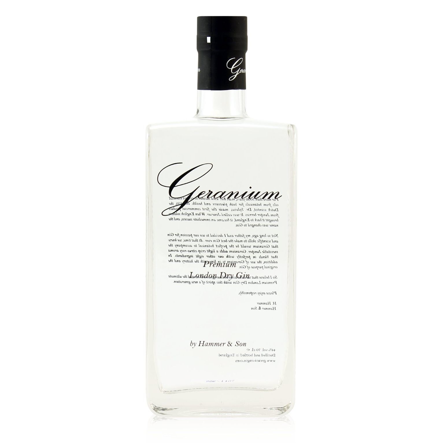 Geranium Gin, 44°, 70cl