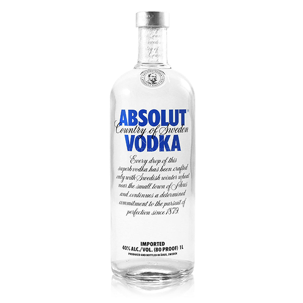 Absolut Vodka, 40%, 1l