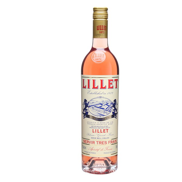 Lillet, Aperitief rosé, 17%, 75cl