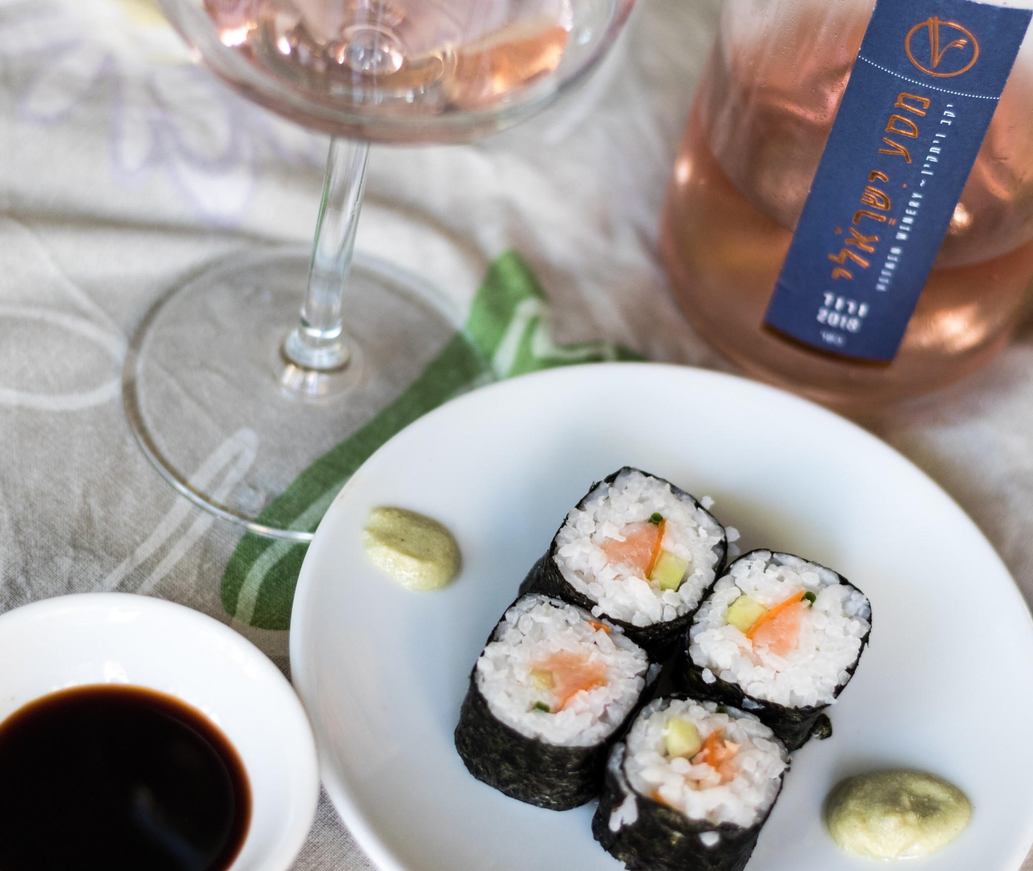 Wat drink je bij sushi?