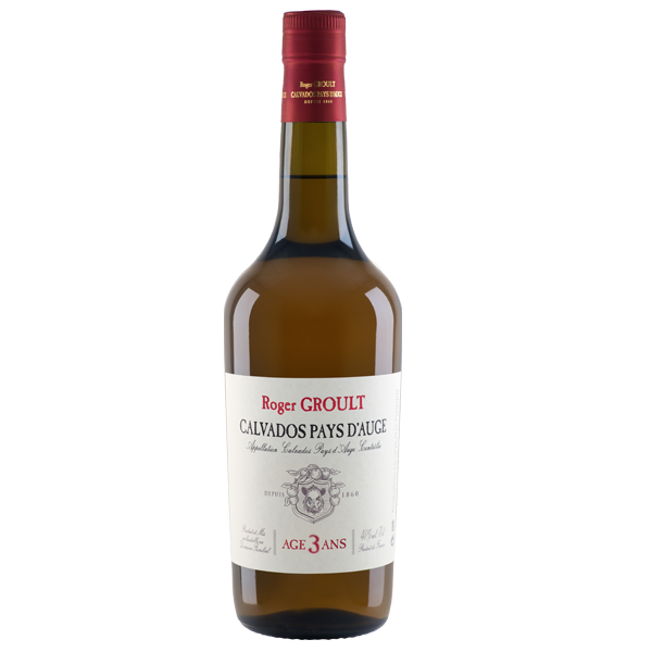 Roger Groult Calvados Roger Groult, 3ans, AOC Pays d'Auge, 40%, 70cl