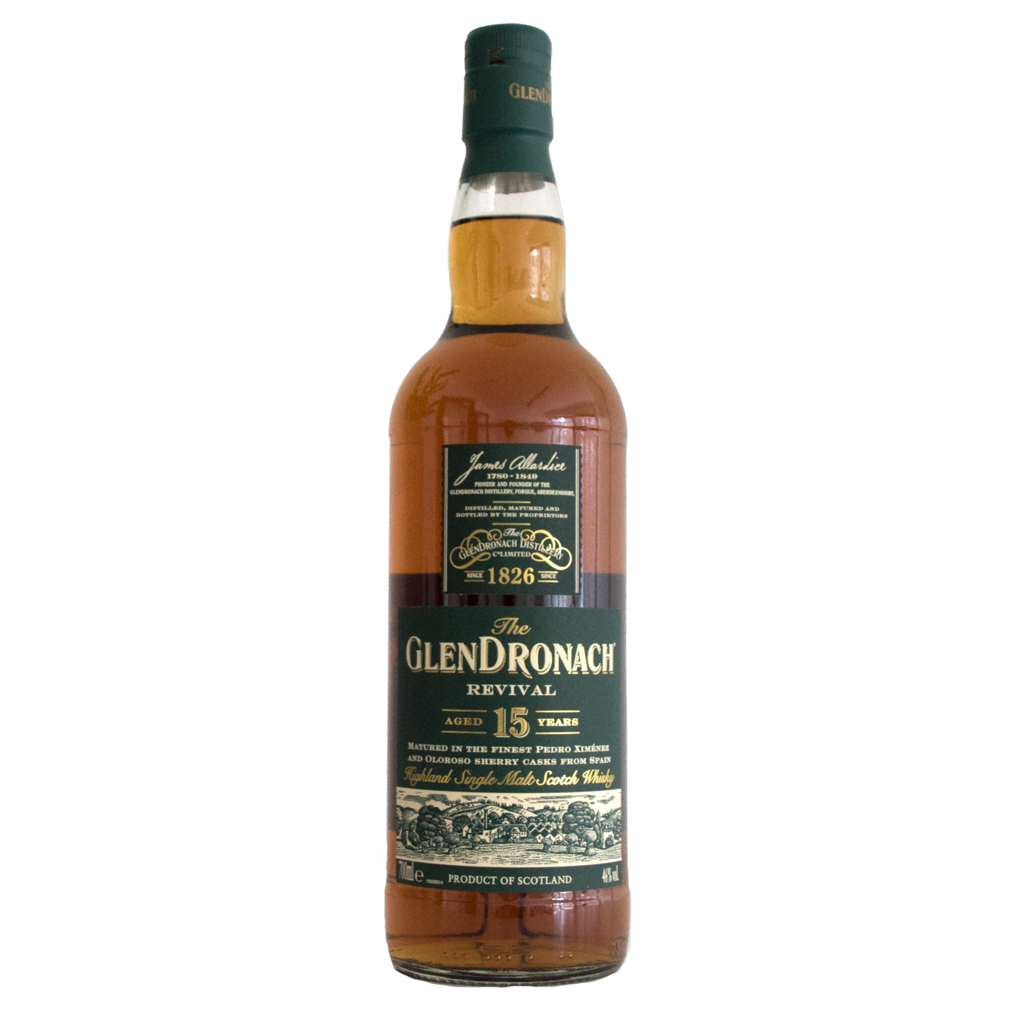 Glendronach 15y, Revival, 46%, 70cl