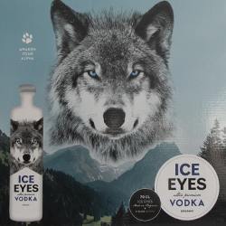 Ice Eyes, Ultra premium Belgian Vodka, Giftpack, 40%, 70cl