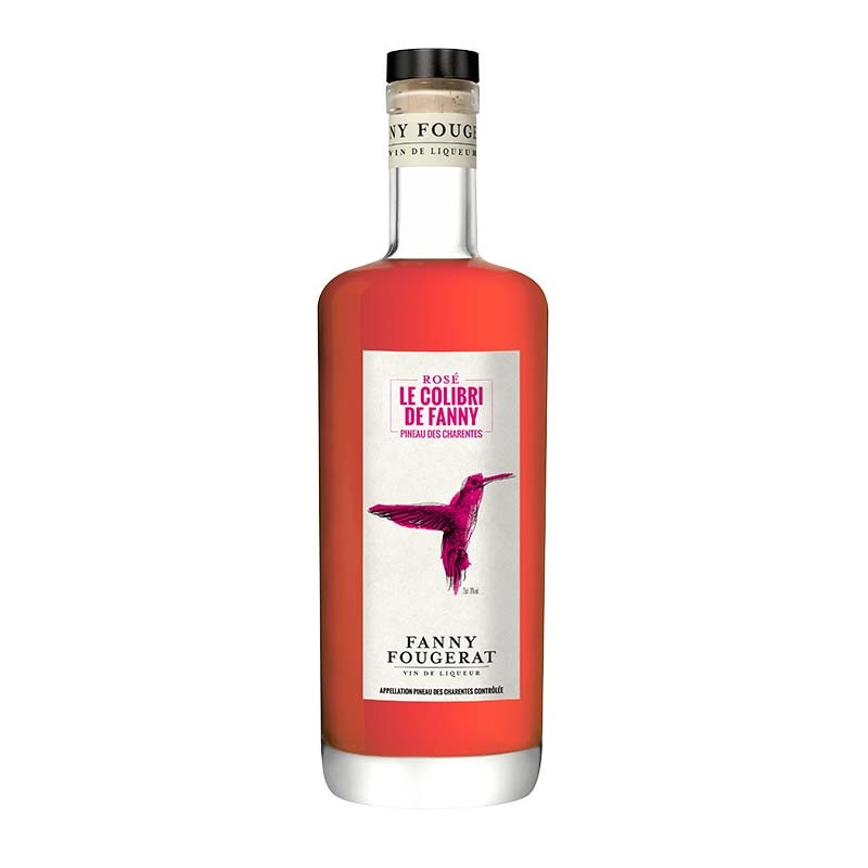 Fanny Fougerat, Pineau de Charentes AOC, Le Colibri de Fanny, Rosé, 17%, 75cl