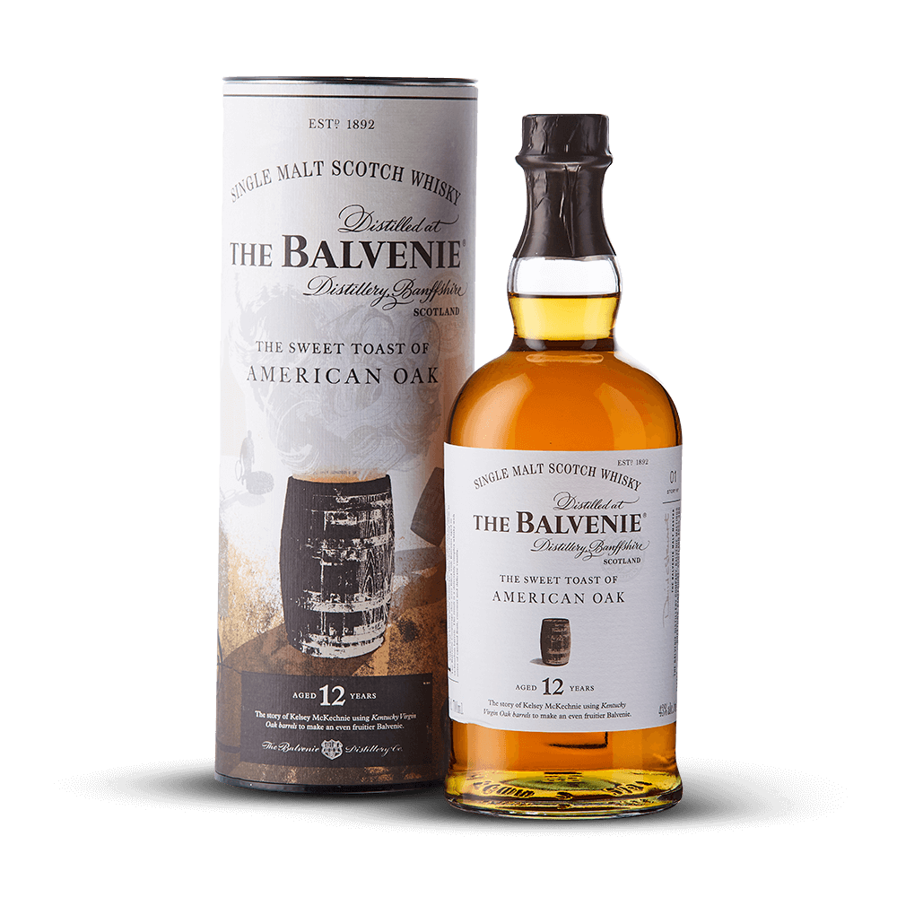 Balvenie 12y, American Oak, 43%, 70cl