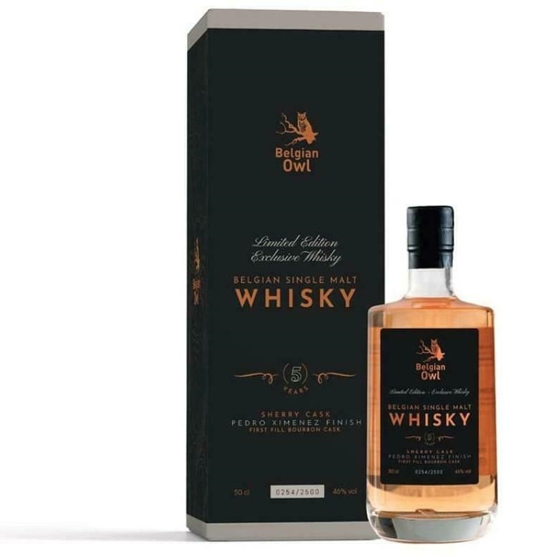 Belgian Owl, Sherry Cask,  5y, #1, Limited Edition, 46%, 50cl