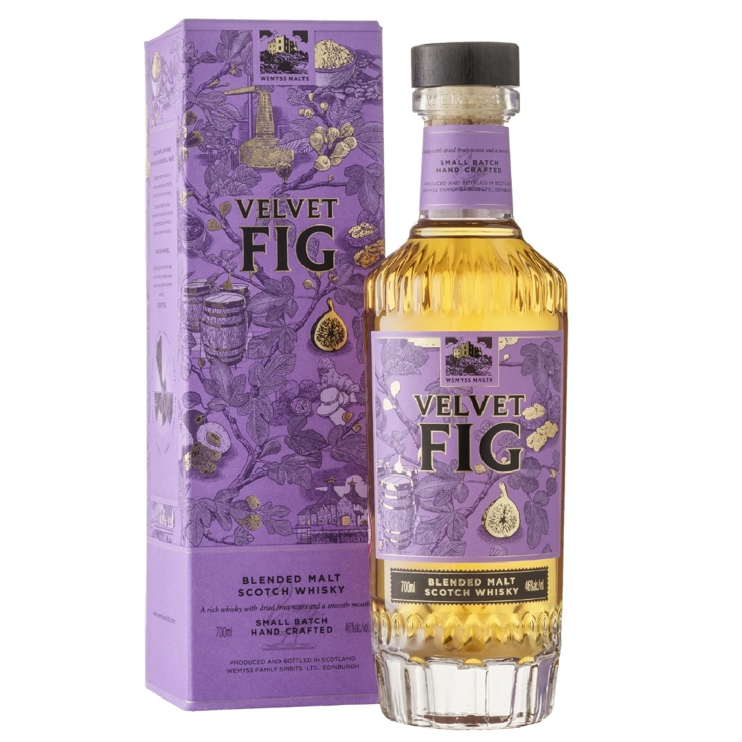 Wemyss Malts Velvet Fig, Blended Scotch Whisky, 46%, 70cl