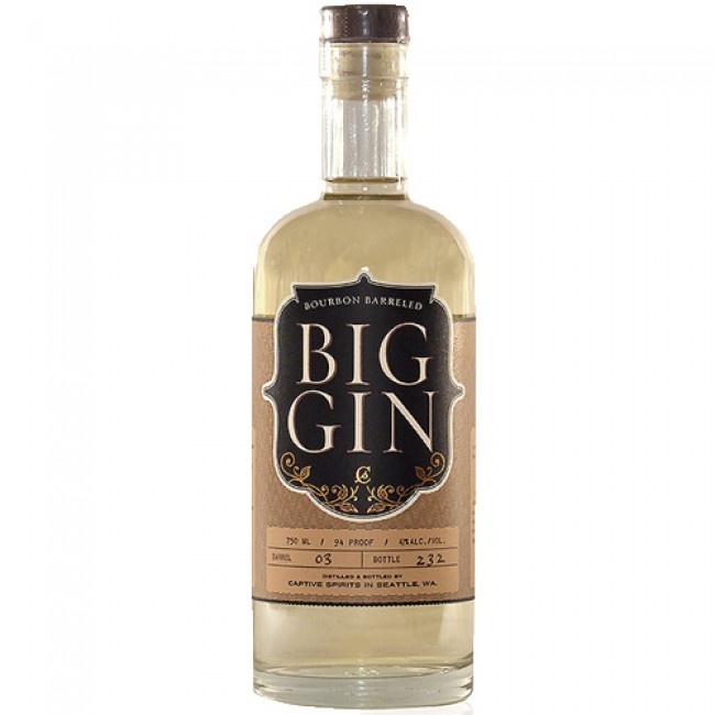 Big Gin, Bourbon Barreled, 47%, 70cl