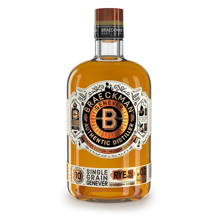 Braeckman, Single Grain Jenever, 10y, Limited, 42%, 50cl