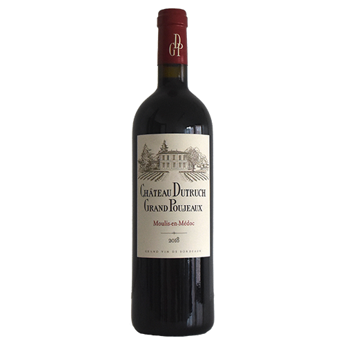 Château Dutruch, Grand Poujeaux, Moulis-en-Médoc, 2018