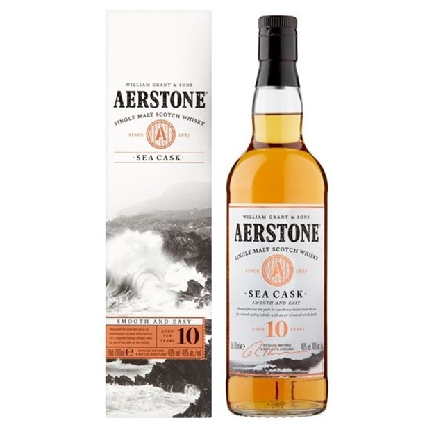 William Grant & Sons Aerstone, Single Malt Scotch, 10y, Sea Cask, 40%, 70cl