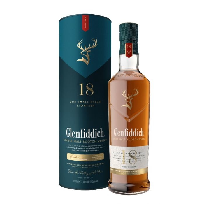 Glenfiddich 18y, Small Batch, 40%, 70cl