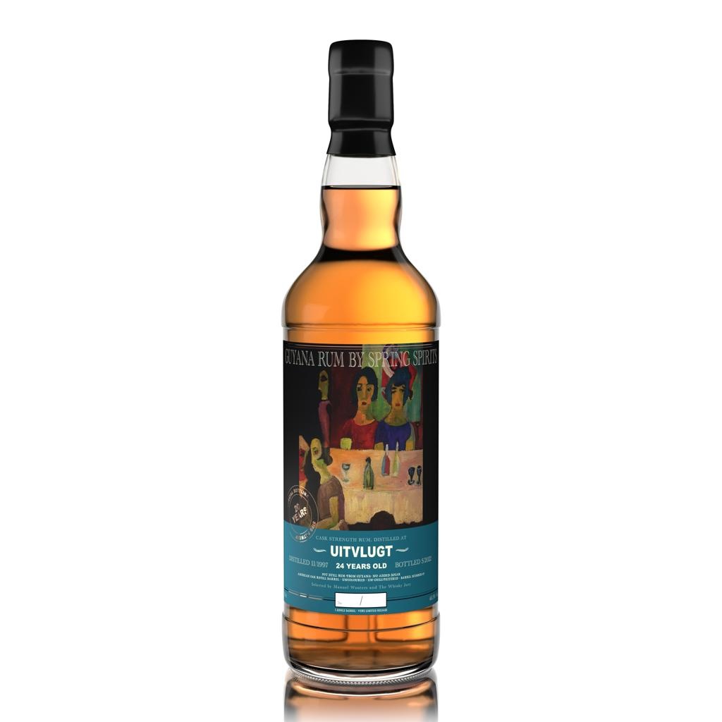 Uitvlugt, Guyana Rum, 24y, 46.9%, 70cl