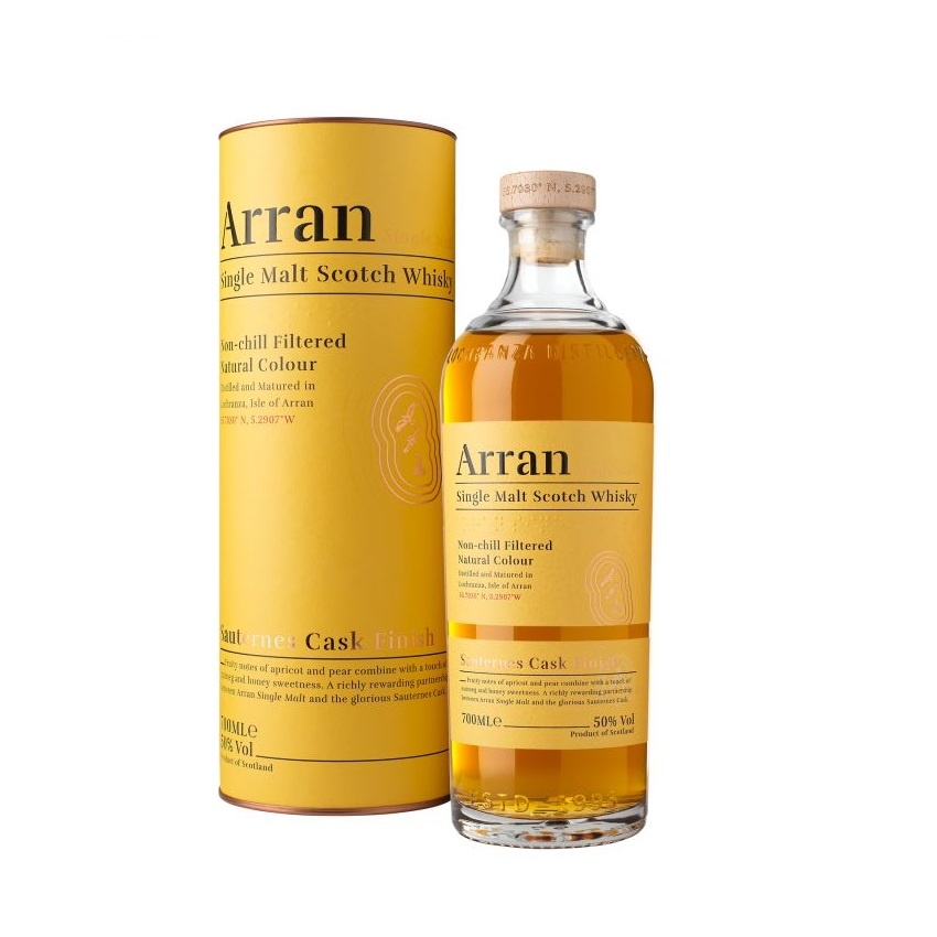 Arran, Sauternes Cask Finish, 50%, 70cl