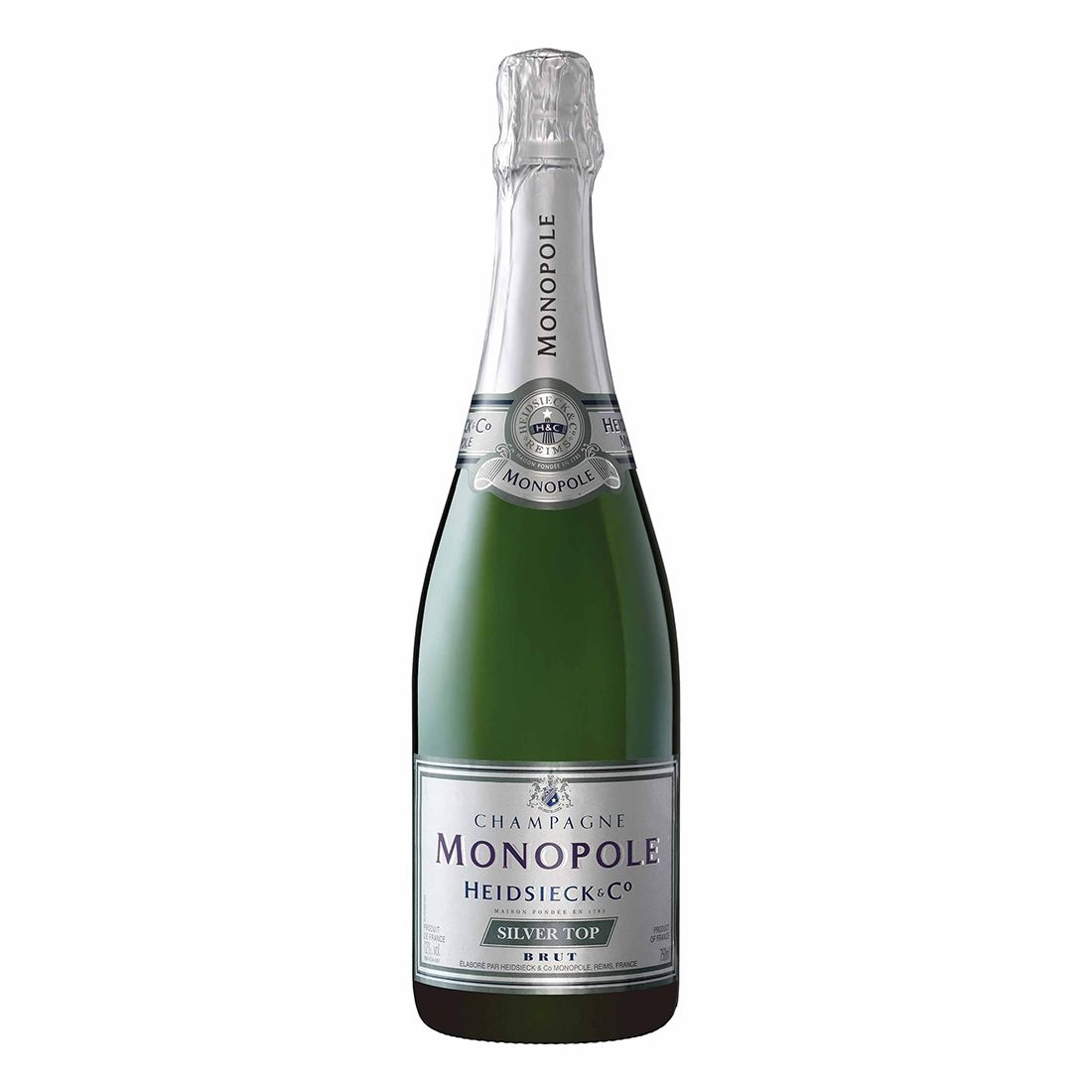 Champagne Monopole, Heidsieck, Silver Top