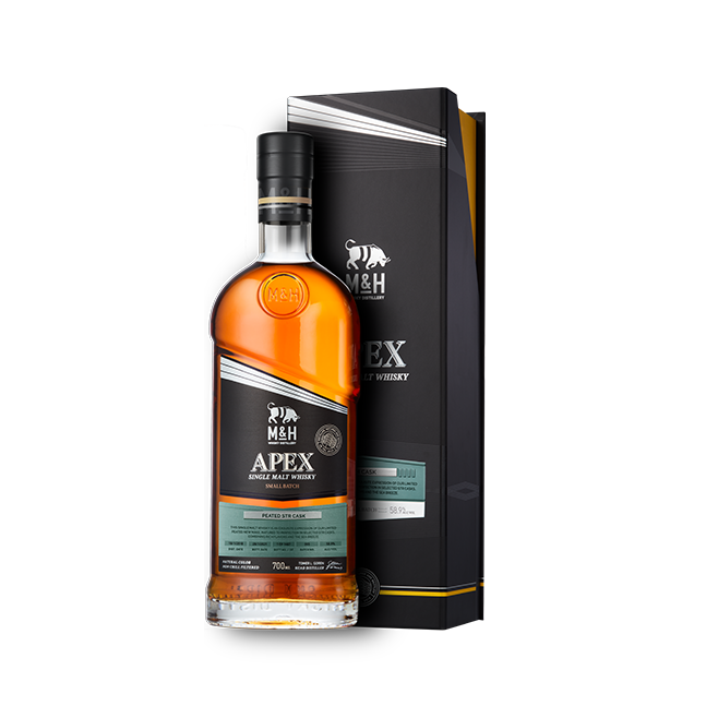 Milk&Honey, Apex, Peated STR, 58.9%, 70cl