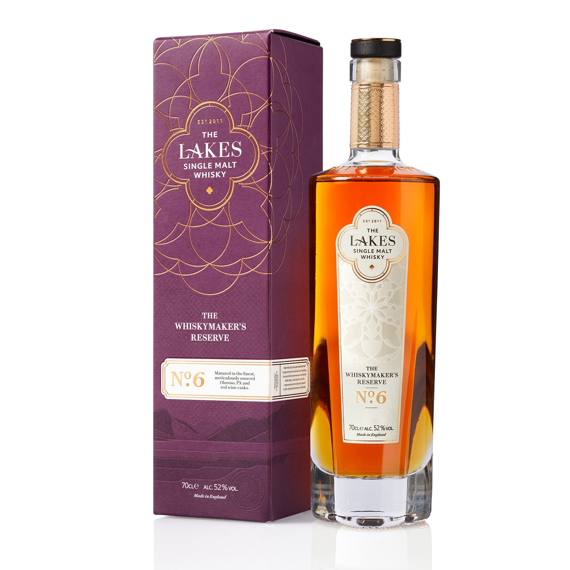 The Lakes, The Whiskymaker's Reserve, N°6, 52%, 70cl