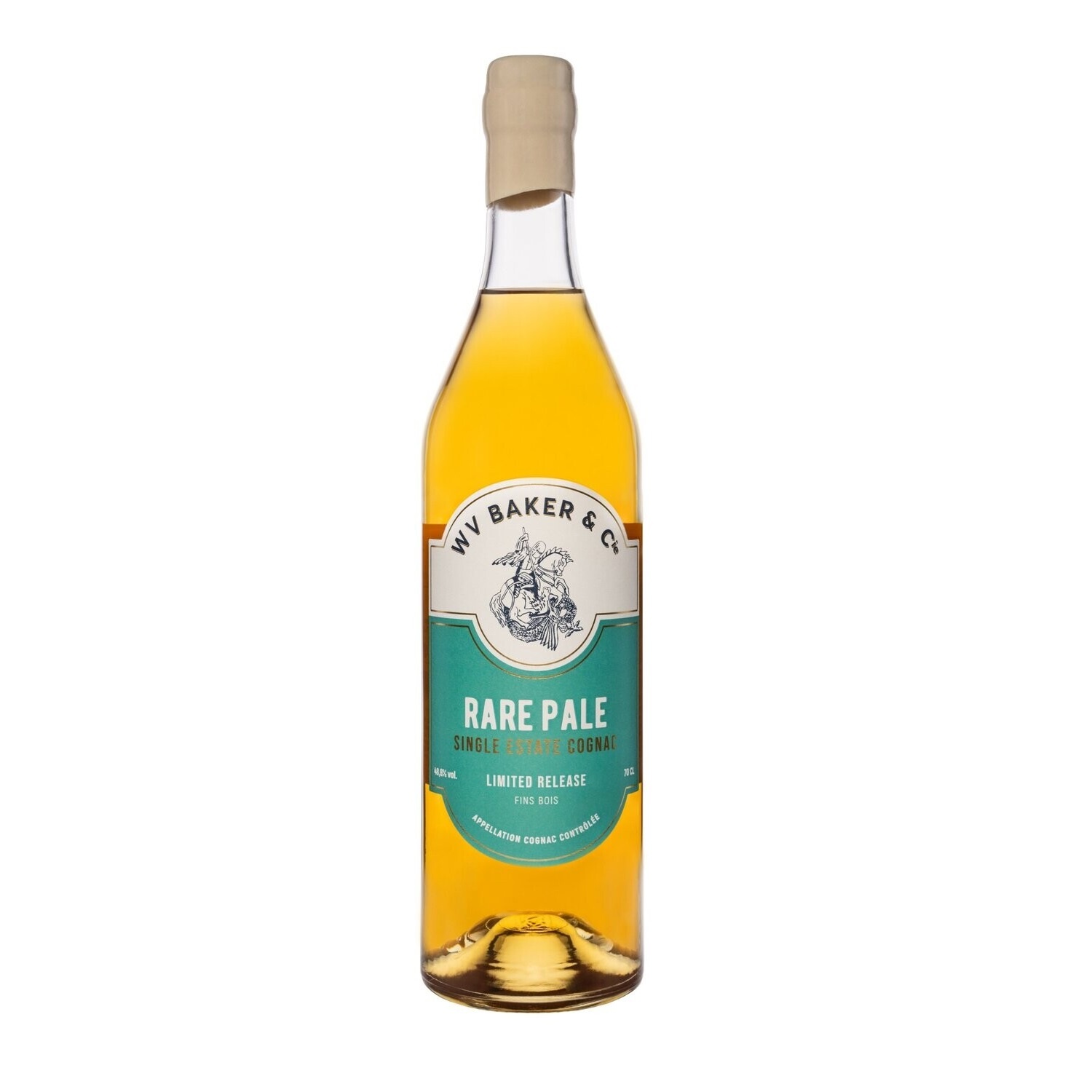 WV Baker & Cie WV Baker & Cie, Rare Pale, Fins Bois, Single Estate Cognac, 48.6%, 70cl