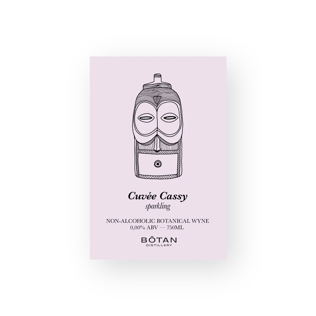 Bôtan Distillery Cuvée Cassy Sparkling, Botanical Wyne, 0%, 75cl