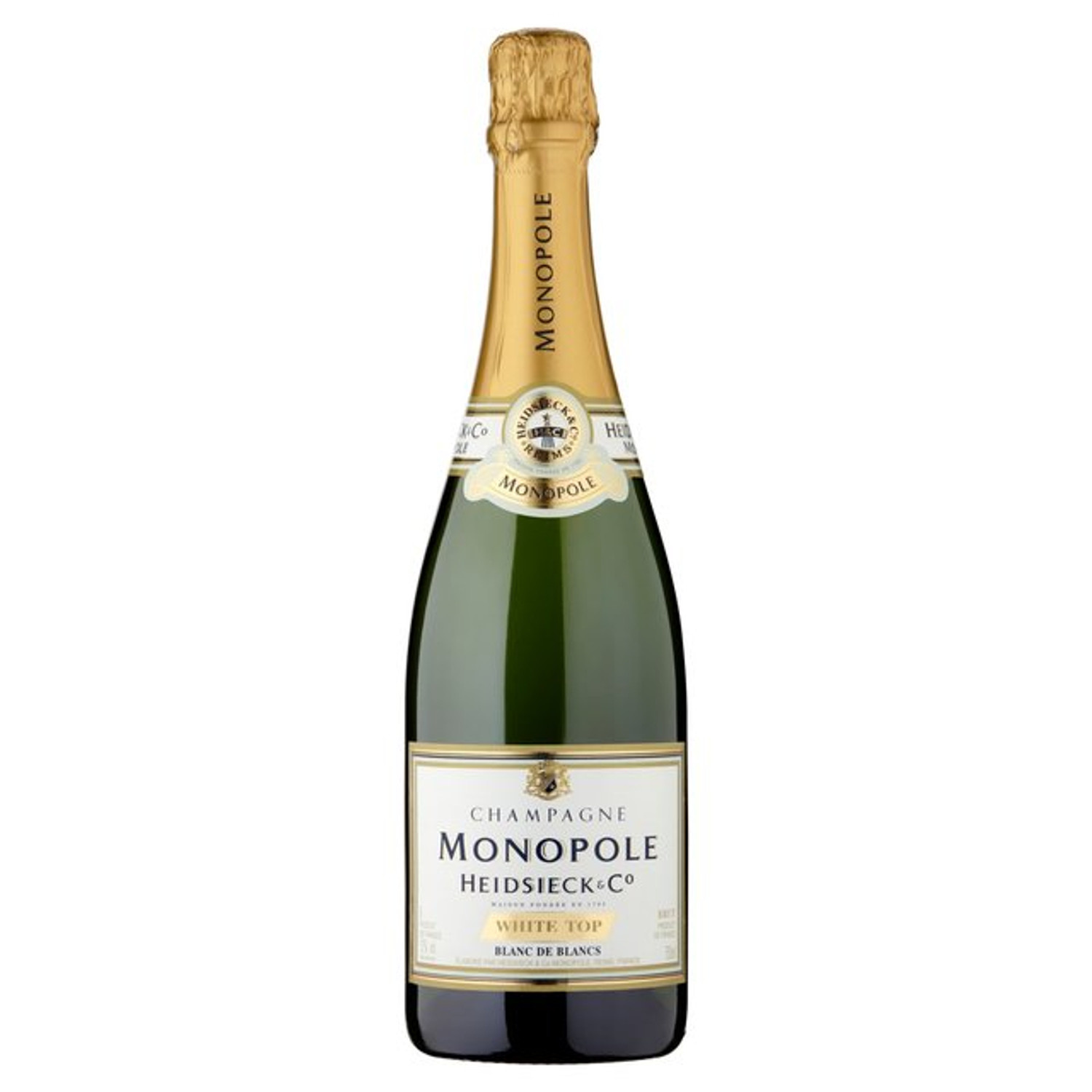 Champagne Monopole, Heidsieck, White Top