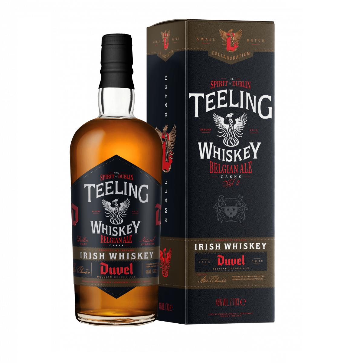 Teeling Duvel, Small Batch Collaboration, 2023, Editie 2, 46%, 70cl