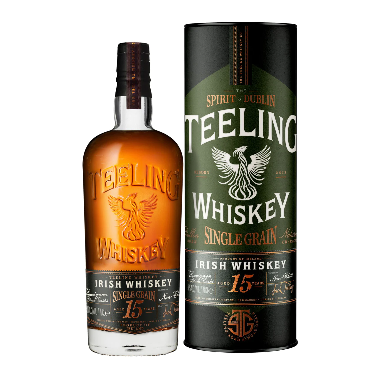 Teeling, 15y, Single Grain, Sauvignon Blanc Cask, 50%, 70cl