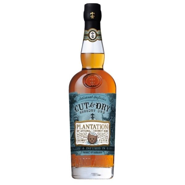 Plantation Planteray rum, Cut&Dry, Coconut Rum, 40%, 70cl