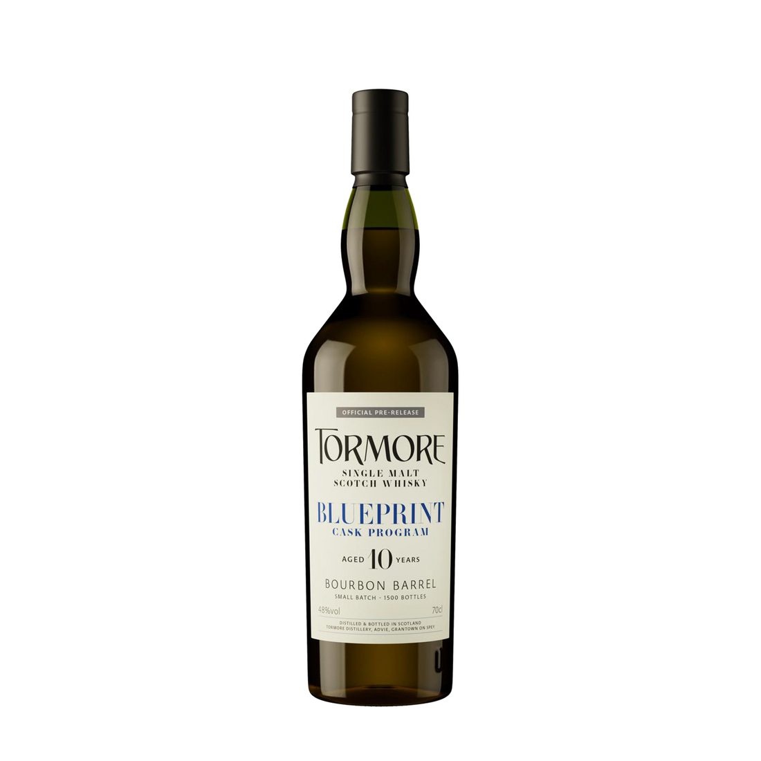 Tormore Distillery Tormore, Blueprint Cask Program, 10y, Bourbon, 48%, 70cl