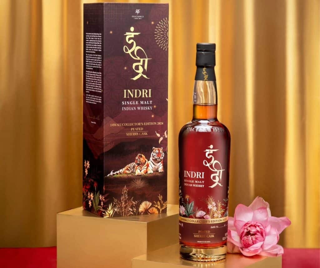 Piccadilly Distillery Indri Diwali, 2024, Indian Single Malt Whisky, 58,5%, 70cl