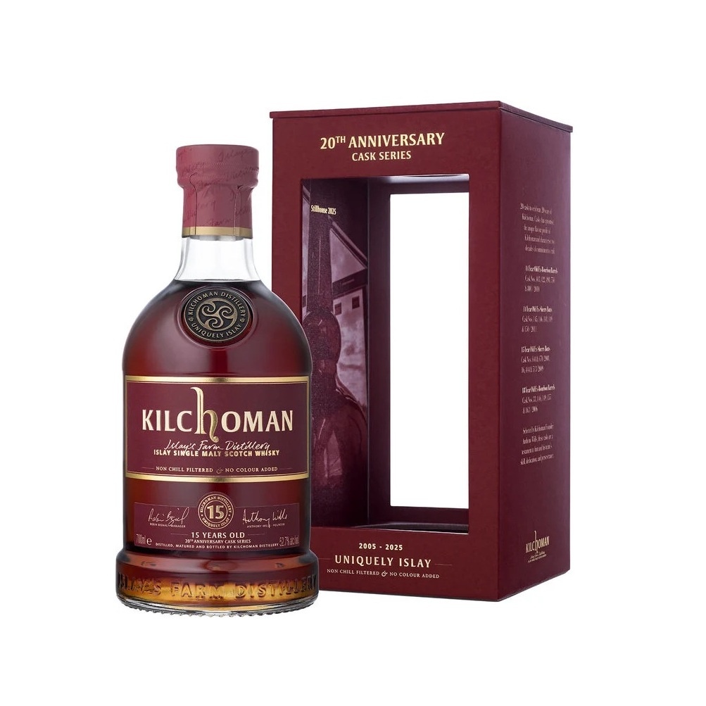 Kilchoman, 20th Anniversary Cask Series, 15y, 52.7%