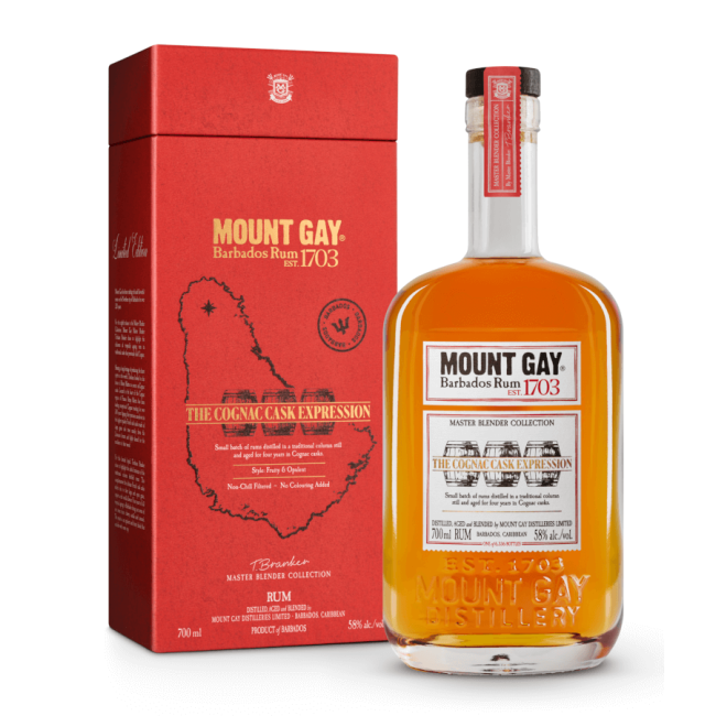 Mount Gay, Master Blender Collection, Cognac Cask Expression, 58%, 70cl