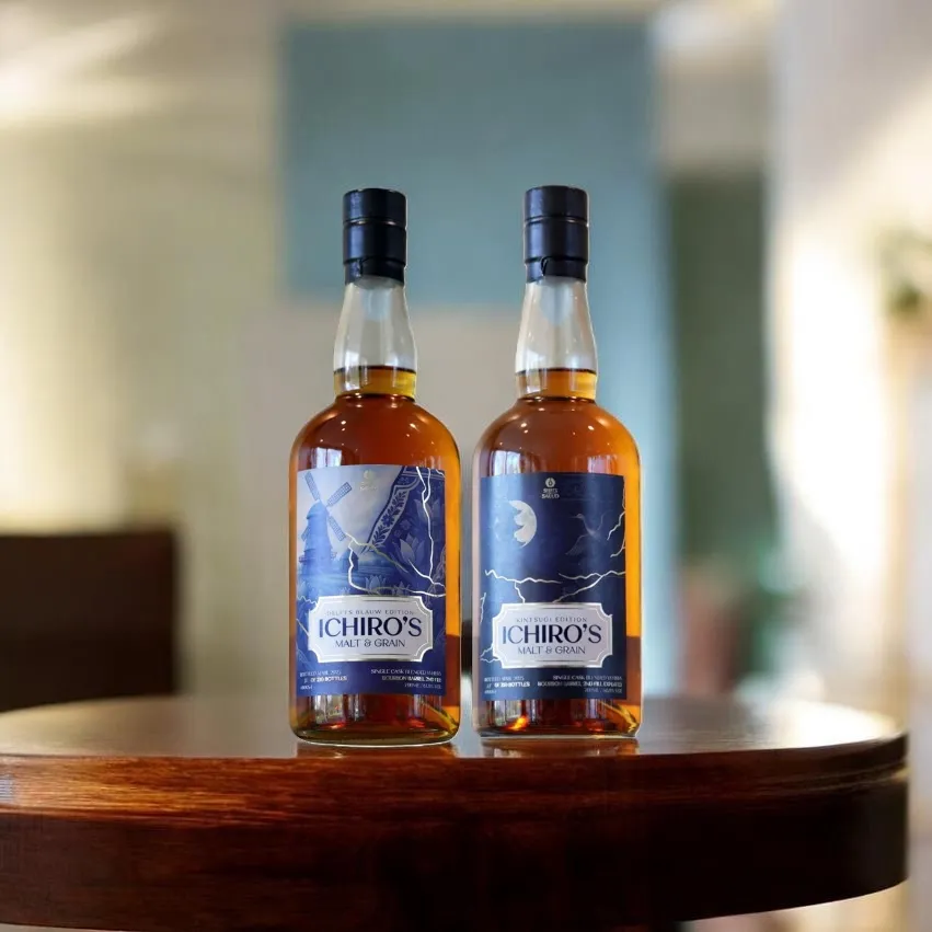 Ichiro's Malt & Grain, Kintsugi & Delfts Blauw, Limited Edition Set, 2x70cl, 61.8% & 60.8%
