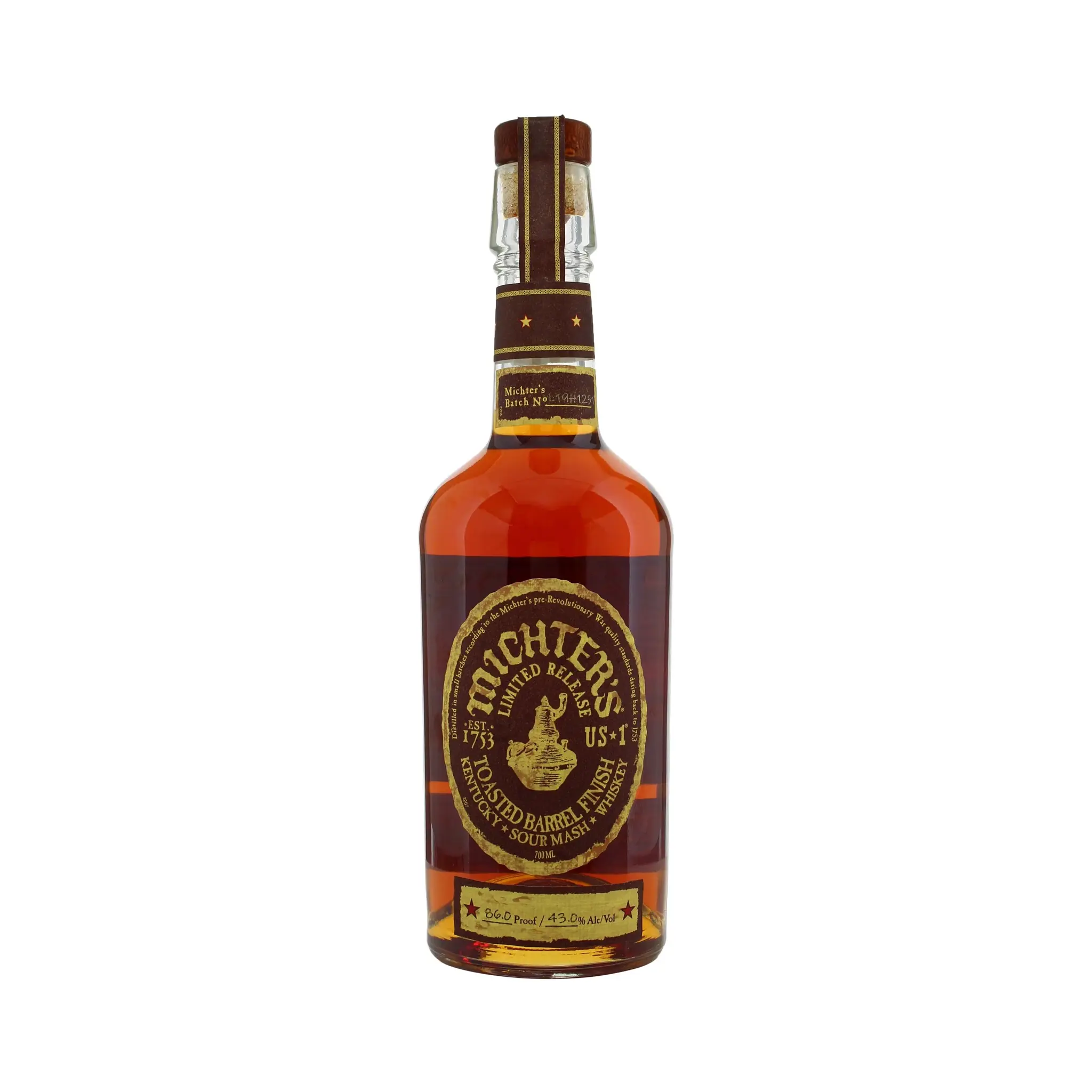 Michter's, Sour Mash, Toasted Barrel, 43%, 70cl