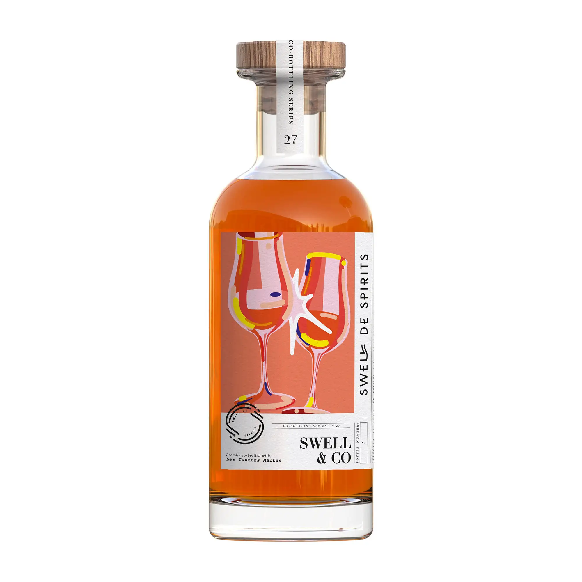 Swell de Spirits Swell de Spritis, Co Bottling n°27, Blended Rum, 56.4%, 50cl