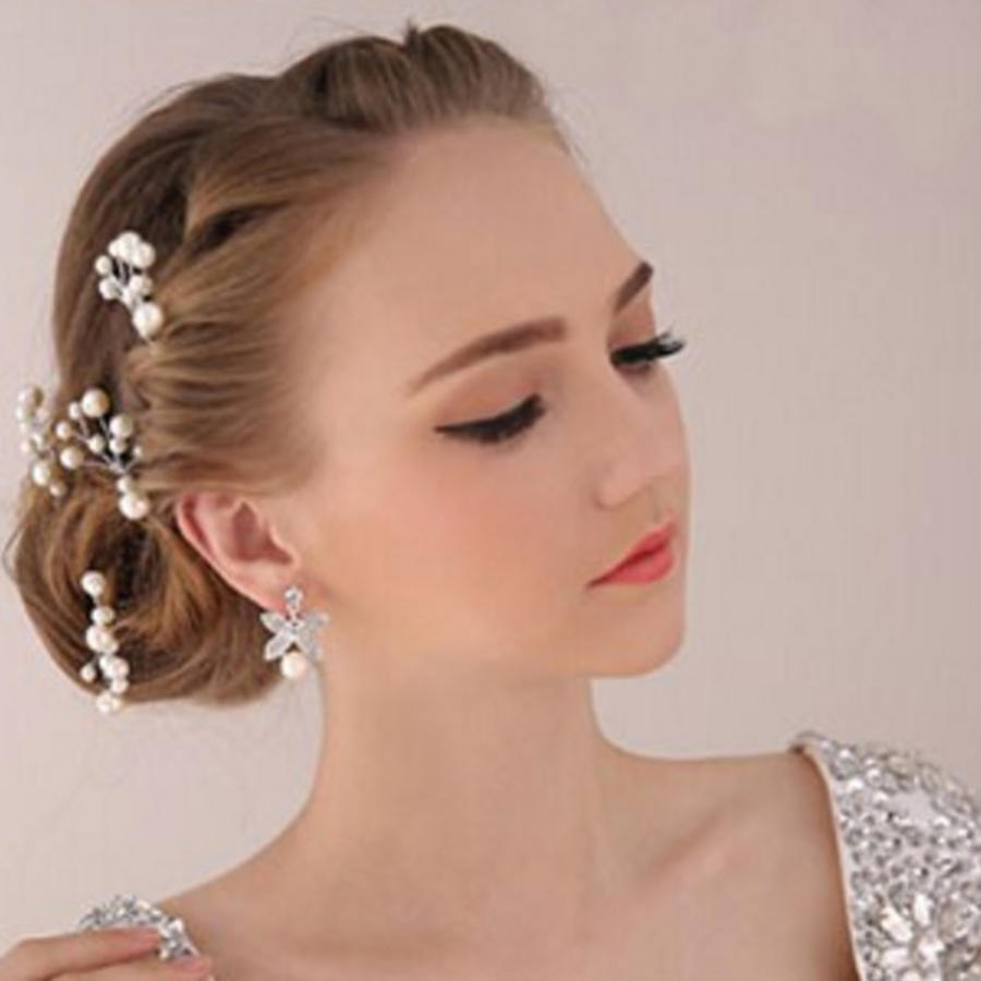 PaCaZa - Hairpins - Ivoorkleurige Parels - 2 stuks - Elegante Bruidsaccessoire-3