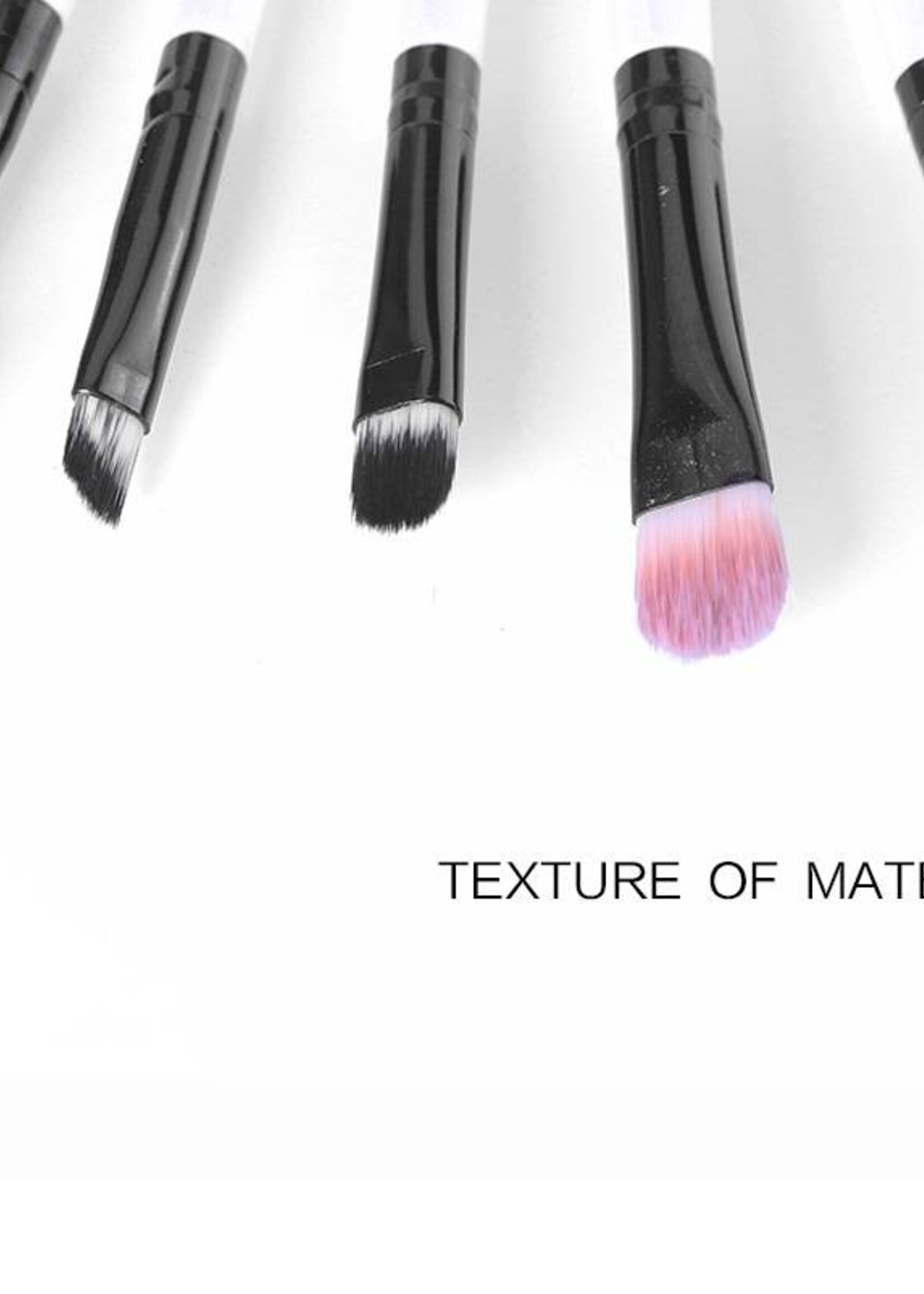 O.Two.O - Professionele Make-up Brush Set - 20 stuks - White with Black