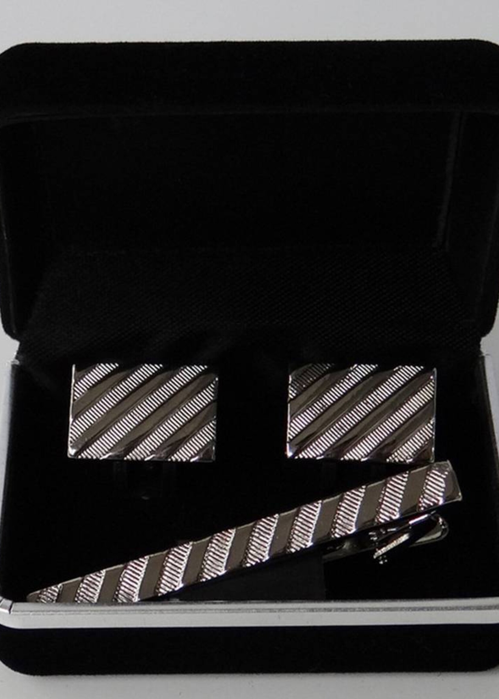 PaCaZa PaCaZa - Manchetknopen & Dasspeld Set - Inclusief Luxe Geschenkdoos