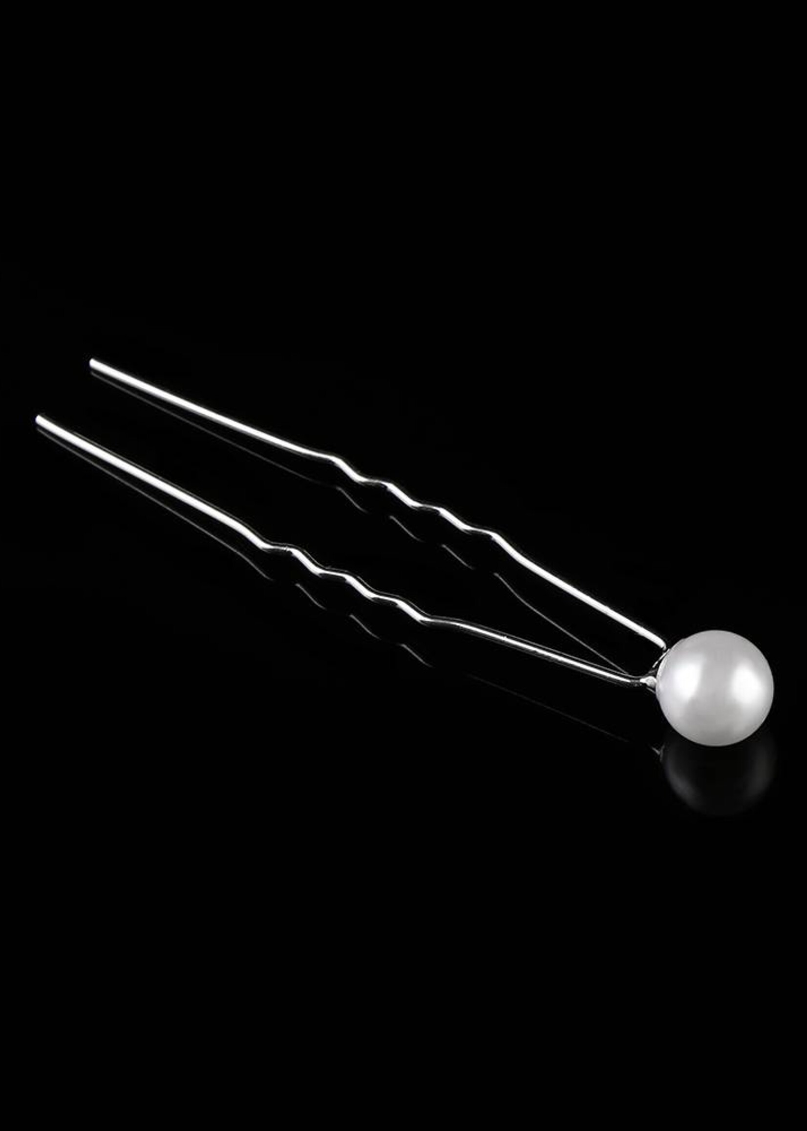 PaCaZa PaCaZa - Hairpins - Ivoorkleurige Parel - 5 stuks - Elegante Bruidsaccessoire