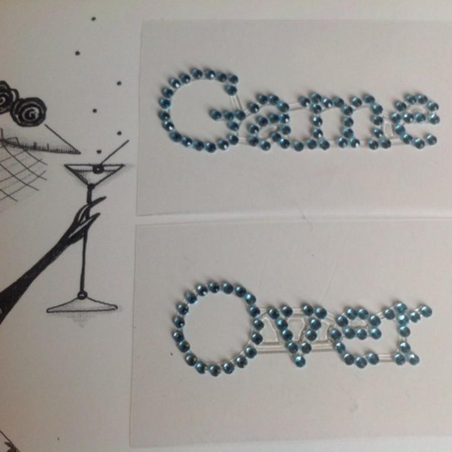 PaCaZa - 'Game Over' Sticker - Aqua Blauw - Humoristische Bruiloft Accessoire-2