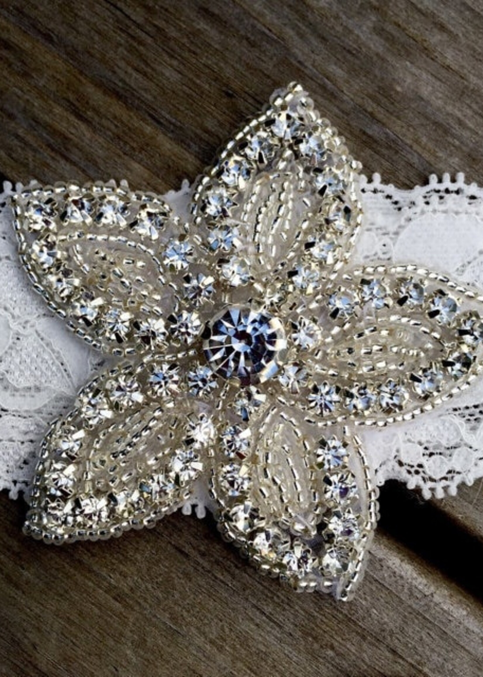 PaCaZa PaCaZa Kinder Haarband Set - Stijlvol met Kristallen - Perfect voor Feestjes