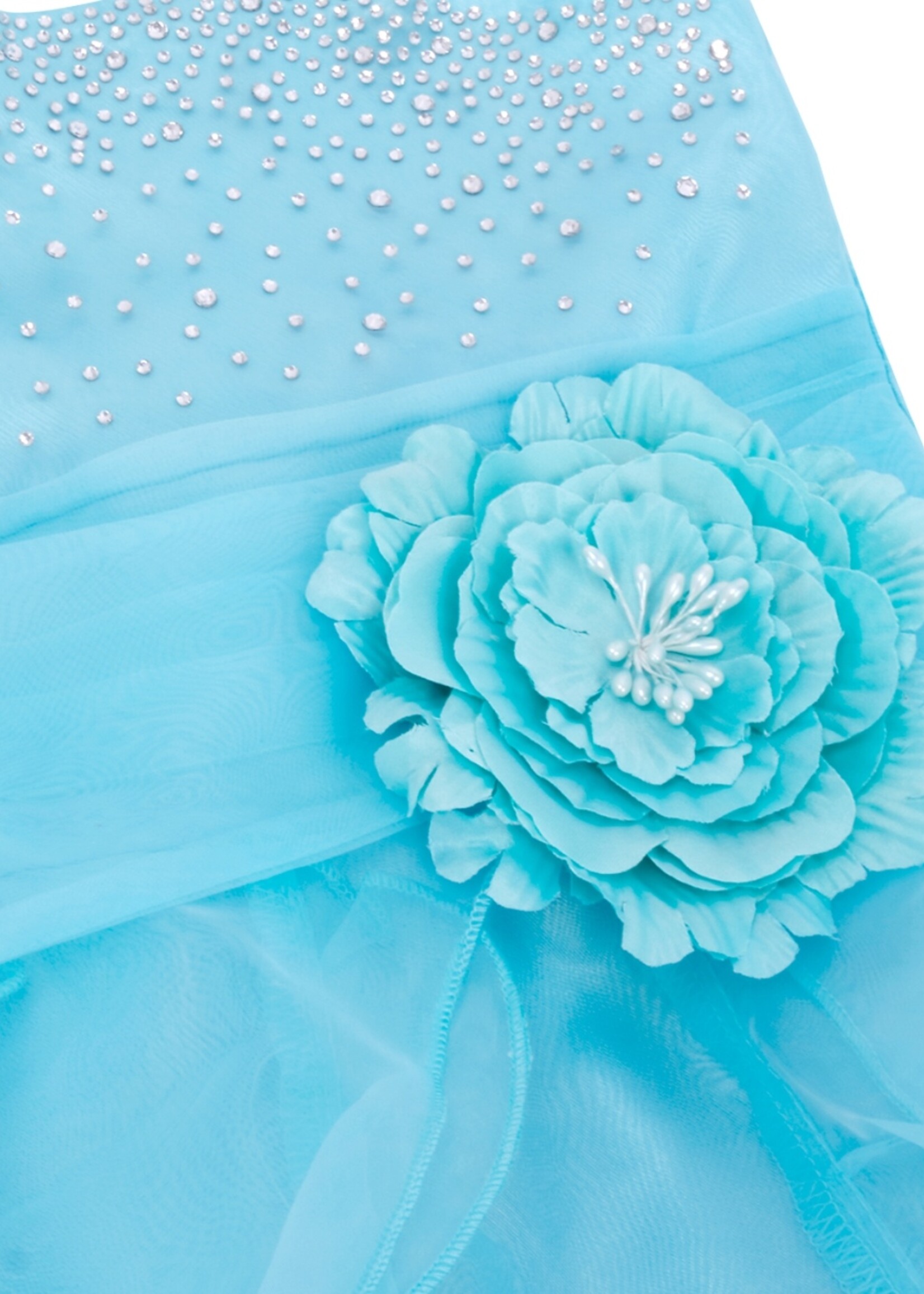 PaCaZa PaCaZa Communiejurk / Bruidsmeisjesjurk Lucy - Blauw - Maat 158/164