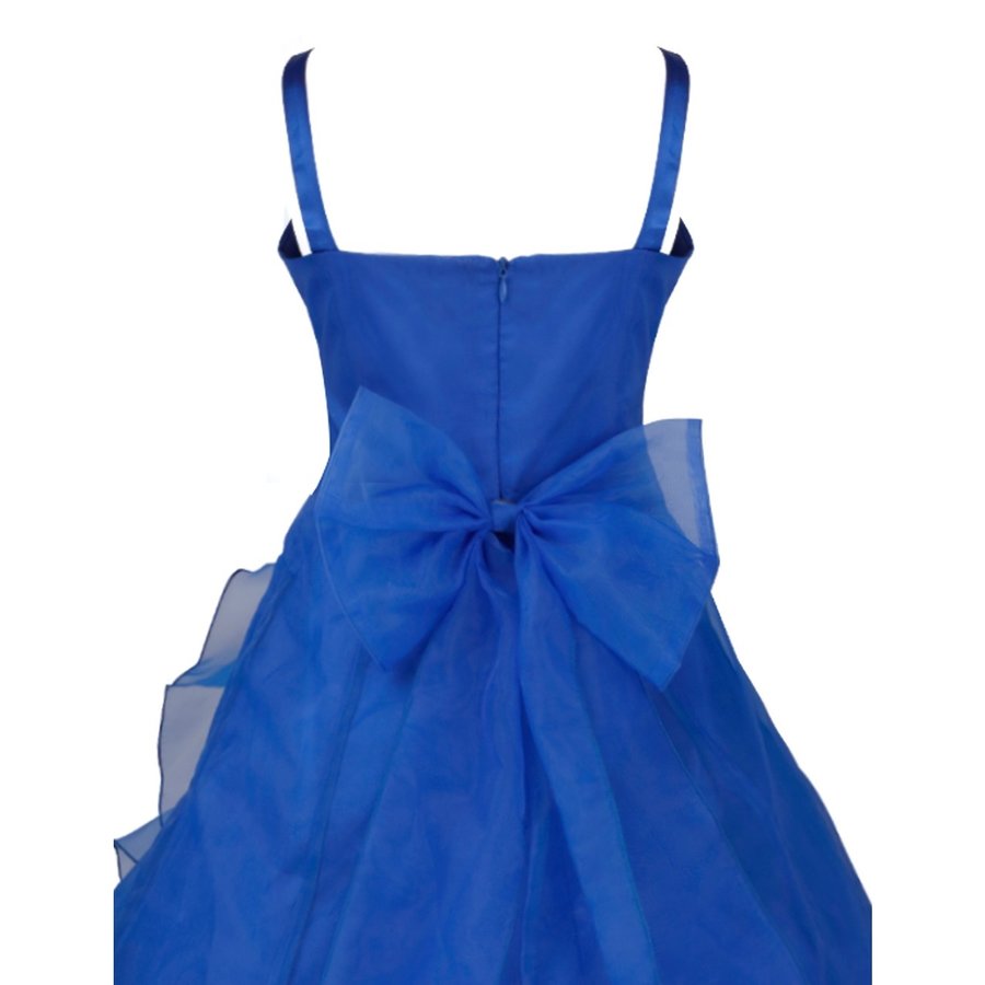 PaCaZa Communiejurk / Bruidsmeisjesjurk Emily - Donker Blauw - Maat 98/104-4